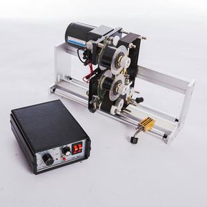 Impresoras -241G 220W Máquina de código eléctrico Mini Impresora de fecha de calor Tira de color térmica táctil Codificación de impresión automática 220V