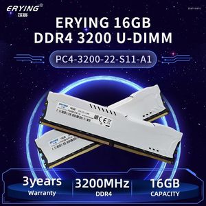 (2 pièces) RAM DDR4 16GB X2 3200MHz PC4-25600 1.35V double canal superbe mémoire d'ordinateur de bureau pour I7 I9 11800H Kit Mb