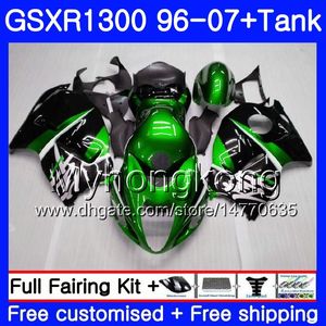 + Réservoir Pour SUZUKI GSXR-1300 GSXR1300 96 97 98 99 00 01 Vente Vert 333HM.100 Hayabusa GSXR 1300 1996 1997 1998 1999 2000 2001 2007 Carénages