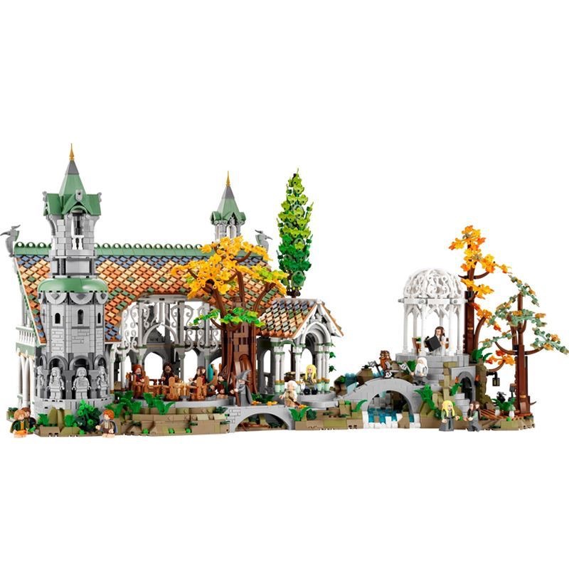 10316 Lord Of Hobbit Valley Of The Ring Castle Model Block Toy Gift