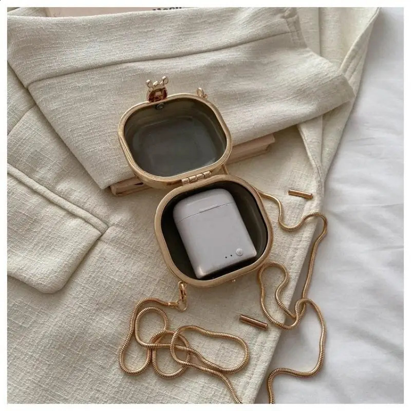 er Acrylic Shell Shape Mini Clutch Bag Women Evening Party Handbag Cute Shiny Crossbody Shoulder Bags Small Purse 240830 5d8c 4