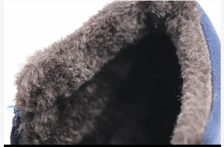 Big Size Men 2016 Top Fashion New Casual Ankle Boots Warm Winter Fur Shoes Leather Footwear bcc4