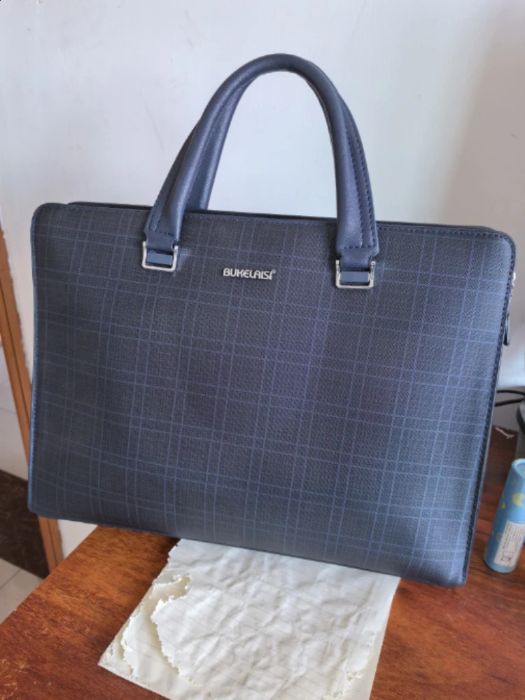 Business mens handbag office executive briefcase large y men shoulder messenger ner laptop bag 240906