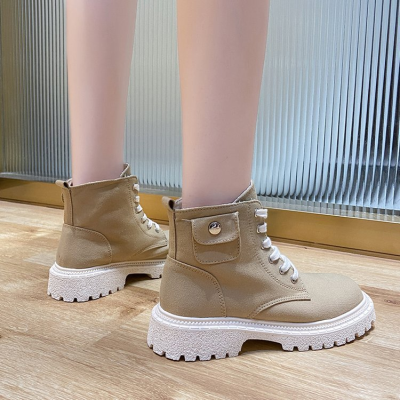 Autumn winter women's new wild fashion casual high canvas ankle boots for women atos de mujer womens sneakers shoesdr5 673b