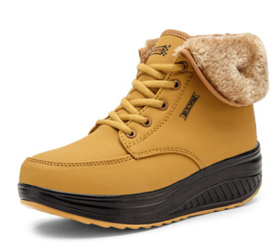 High Quality Waterproof Winter Women Warm Plush Women's Snow Outdoor Non-slip Sneakers Fur Platform Ankle Boots