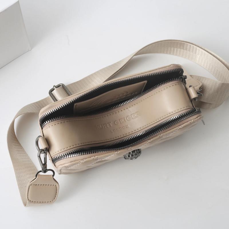 3 Shoulder Bags Bag 2024 Camera Fashion Trendy Ladies Zip Letter Small Square Brand Women Handbag 4