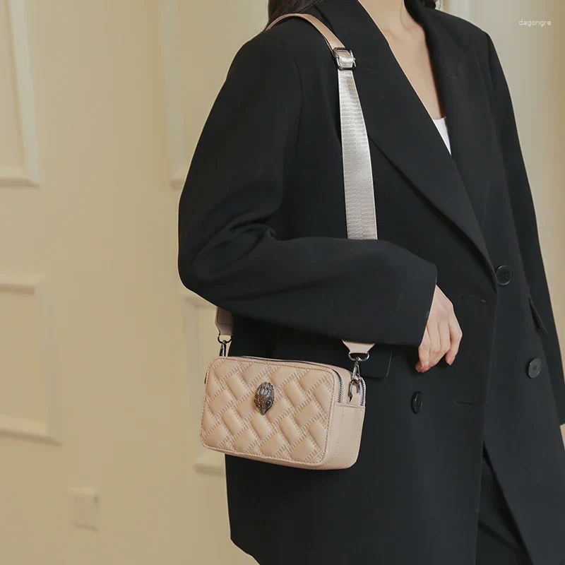 3 Shoulder Bags Bag 2024 Camera Fashion Trendy Ladies Zip Letter Small Square Brand Women Handbag 4