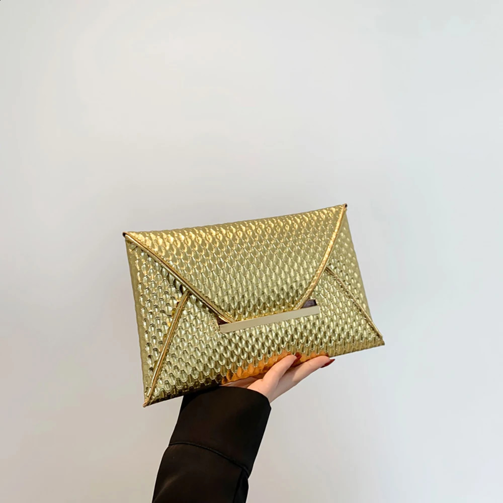 Women s Clutch Bags Elegant Lady Leisure Wallet Purse Handheld Retro Shiny Pu Leather Banquet Evening Bag Handbags 240820