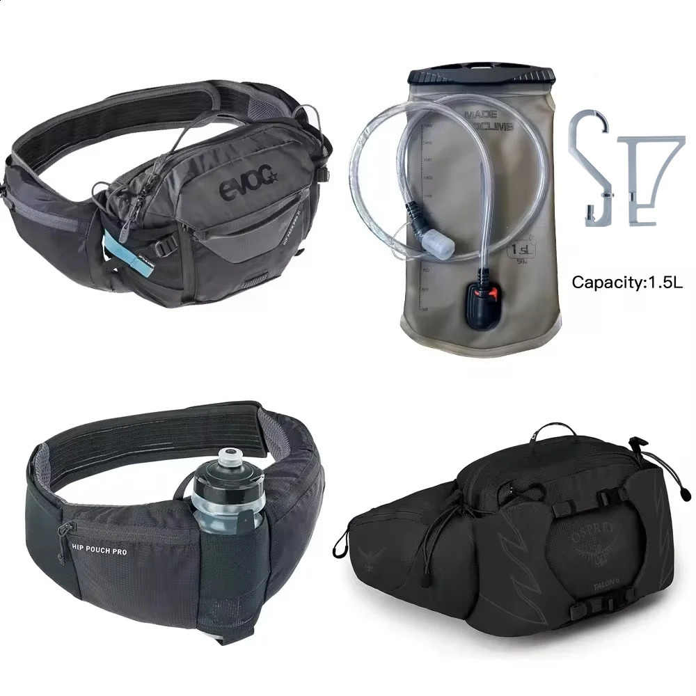 Uswe Hip Pack Pro 3 Waist Backpack Tank Top HydraPak Water BladeReservoir Hiking Running Exercise Bike 240823 2bf3 4