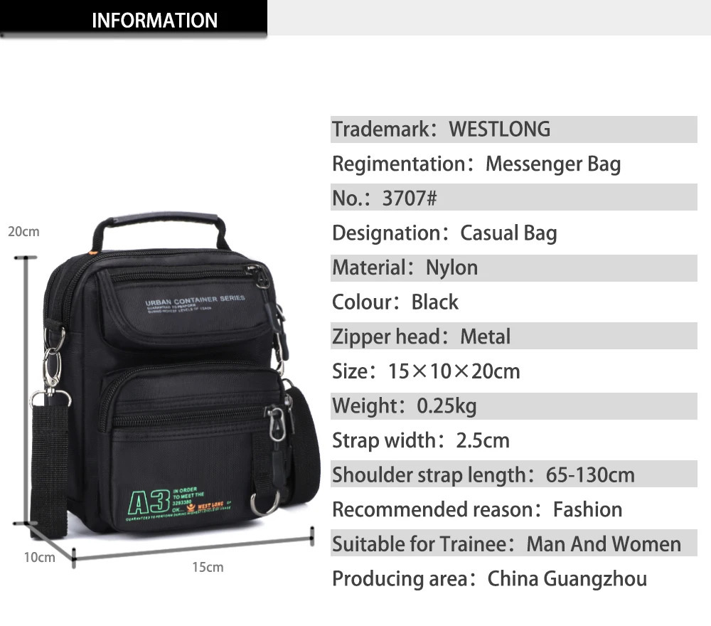 Tactical Men Messenger Nylon Outdoor Army Multifunction Travel Bag Waterproof Phone Shoulder Military Crossbody Pockets 3705 240829 9b02