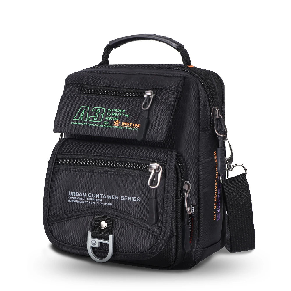 Tactical Men Messenger Nylon Outdoor Army Multifunction Travel Bag Waterproof Phone Shoulder Military Crossbody Pockets 3705 240829 9b02