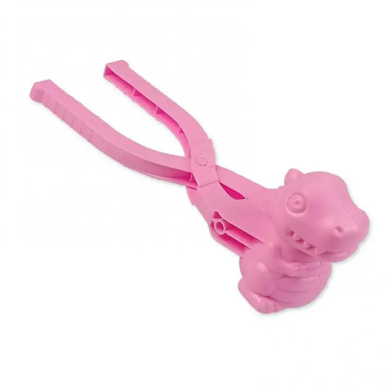 Dinosaur Shape Snowball Clip Outdoor Winter Snow Ball Mold Snowman Maker Clip Snow Fight Tool Gift For Children