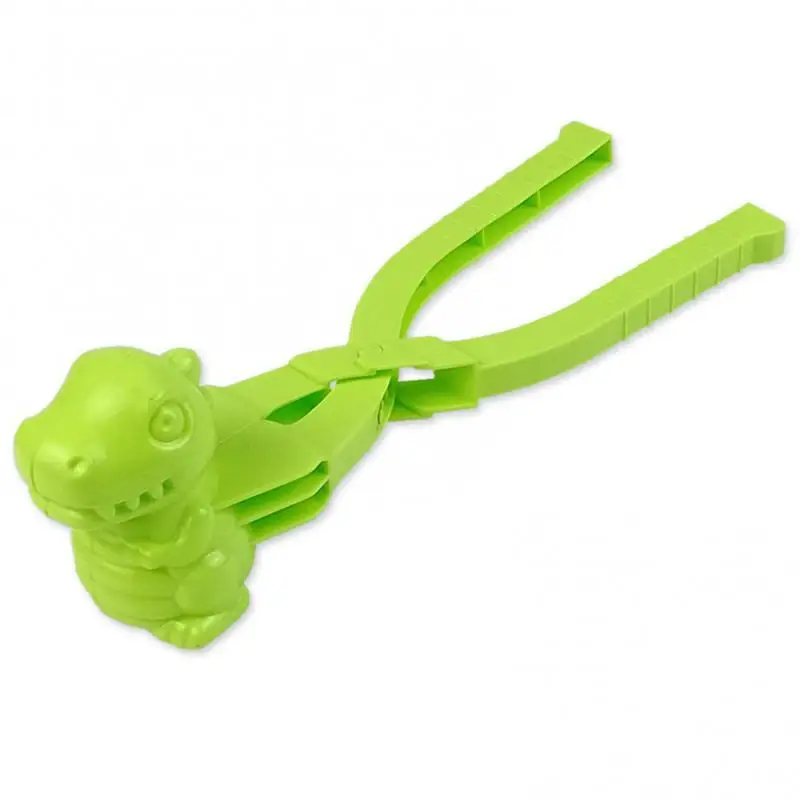 Dinosaur Shape Snowball Clip Outdoor Winter Snow Ball Mold Snowman Maker Clip Snow Fight Tool Gift For Children