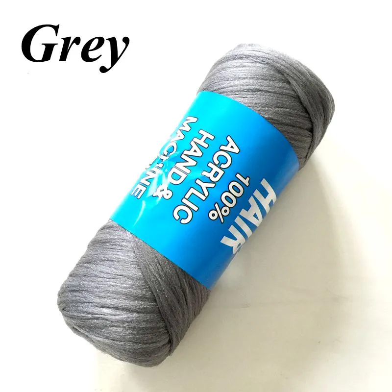 Synthetic Braiding Brazilian Wool Hair Crochet Braids Twist Low Temprature Flame Retardant Fiber Synthetic Hair Extensions 70g 23M LL