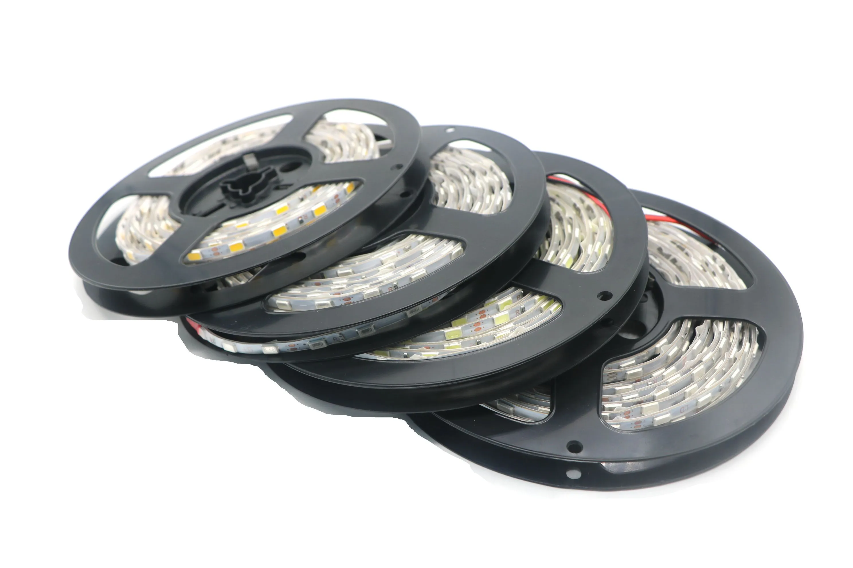 LED Şerit Işığı 5730 SMD DC 12V 60LEDS/M 5mm Genişlik Süper Parlak Su Geçirmez Strip Açık Hava Parti LL LED Işık