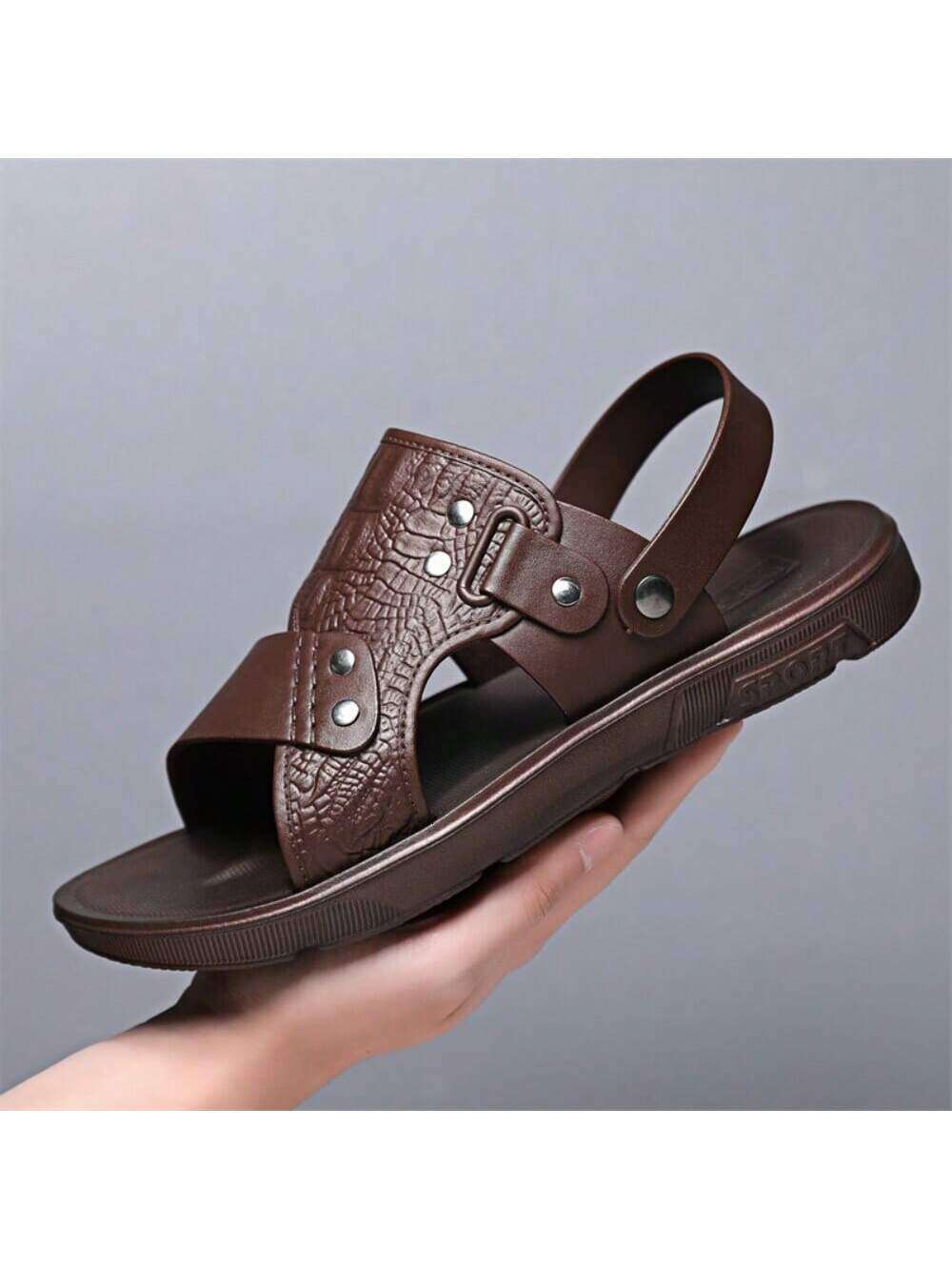 S New Men Summer Sandals Two Wearing Styles For Home Driving Lightweight And Fashionable Anti Slip Breathable Waterproof Ddmysaturn