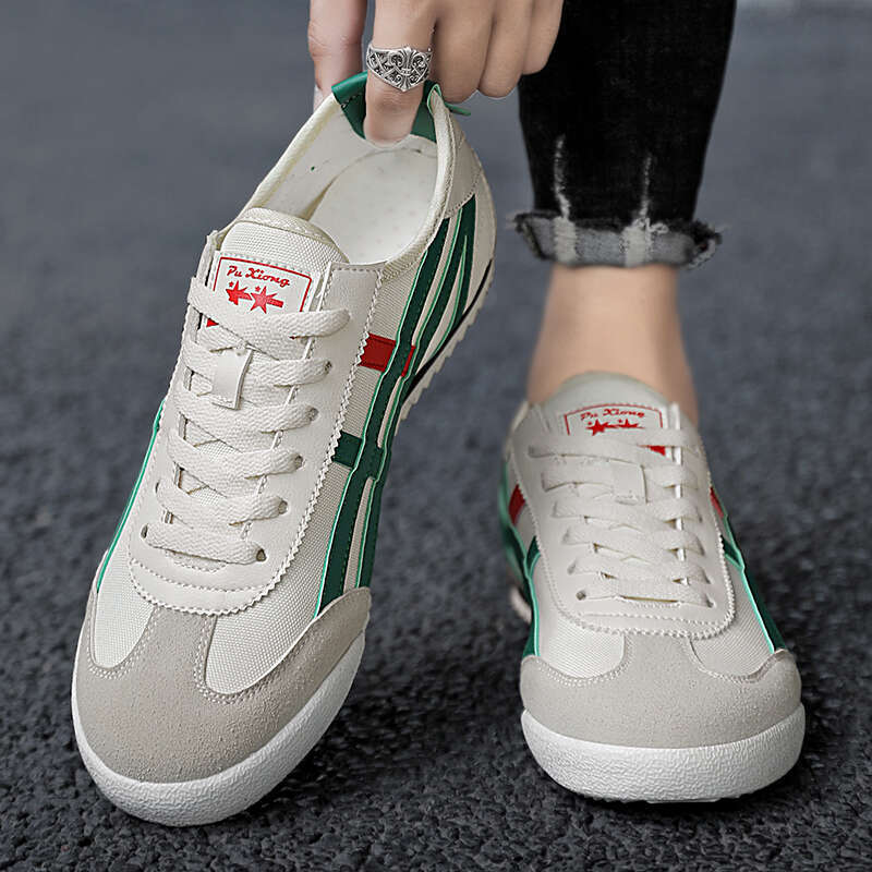 2024 Summer New Breathable Board Men's Forrest Gump Trendy Versatile Four Seasons Canvas Walking Shoes