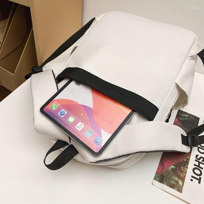 3 School Bags Backpack Men's American-style Large Capacity Computer Junior High Students Senior Schoolbag Trendy Travel