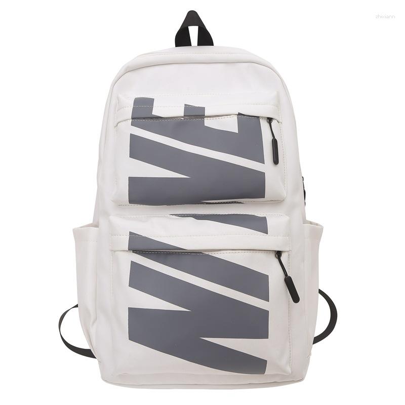 3 School Bags Backpack Men's American-style Large Capacity Computer Junior High Students Senior Schoolbag Trendy Travel