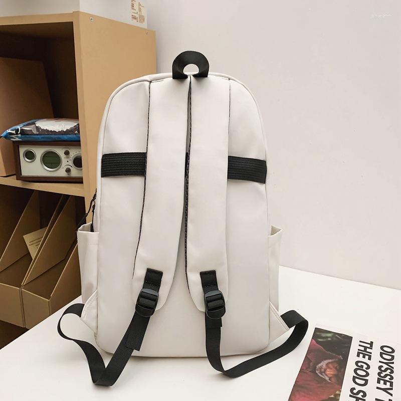 3 School Bags Backpack Men's American-style Large Capacity Computer Junior High Students Senior Schoolbag Trendy Travel