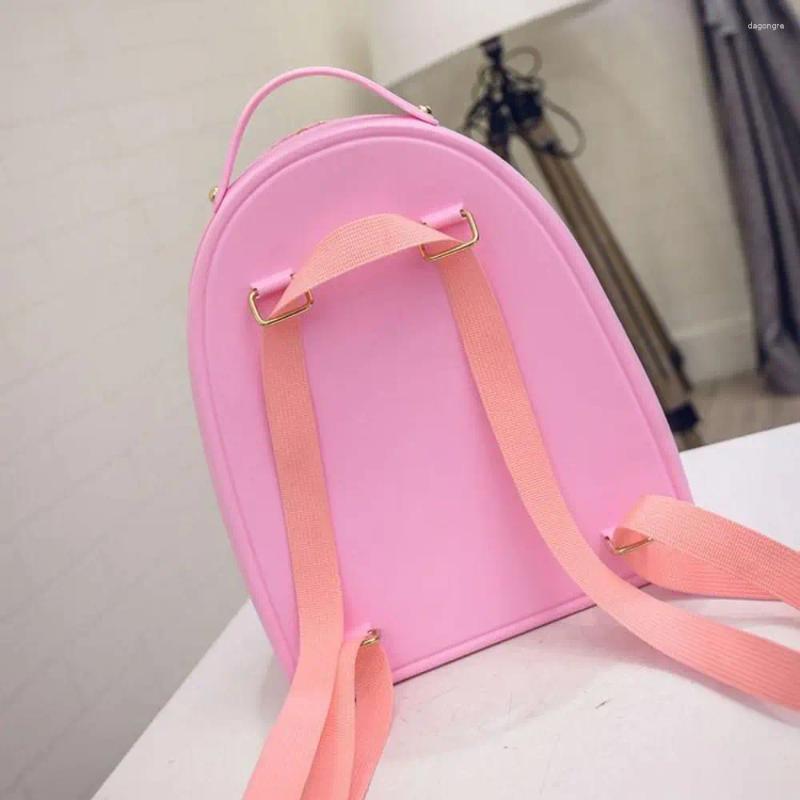 School Bags Stationery Adjustable Straps Silicone Backpack Waterproof Zippered Kids Schoolbags Durable Soft Kindergarten Knapsack Student 8bcd