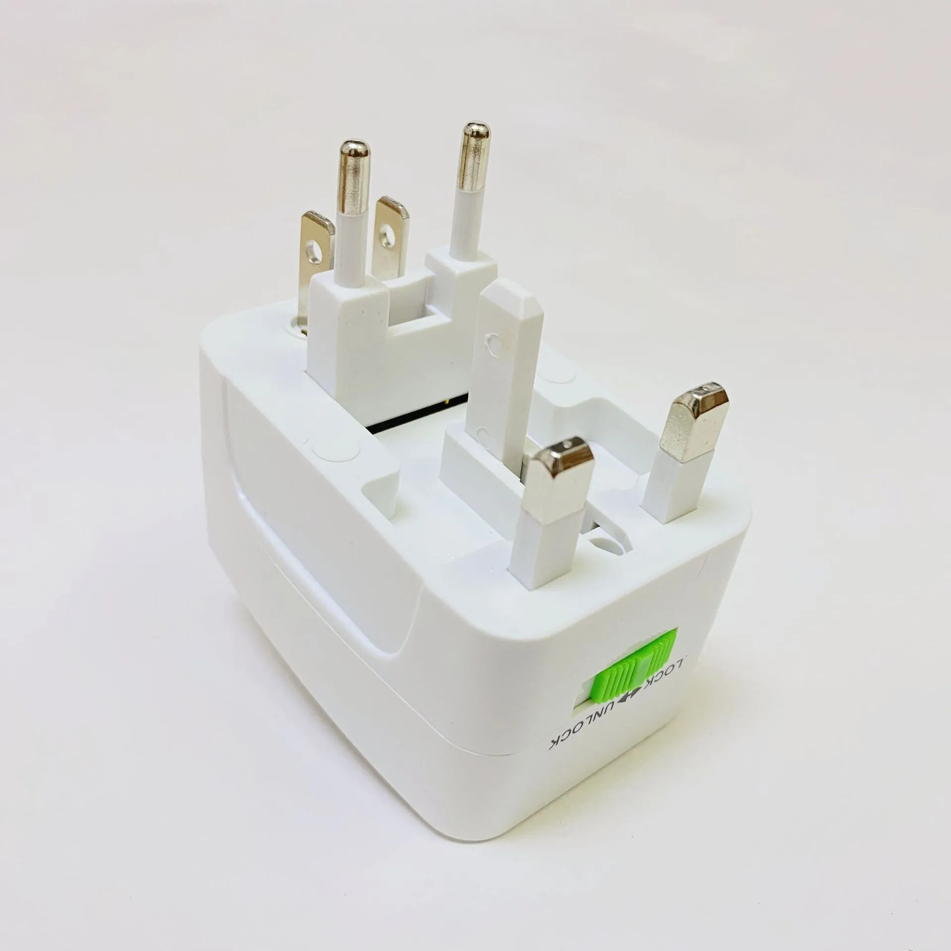 200pcs/lot All In One World Universal AC Power Converter Adapter International Travel Adaptor Plug E U US UK Extension LL