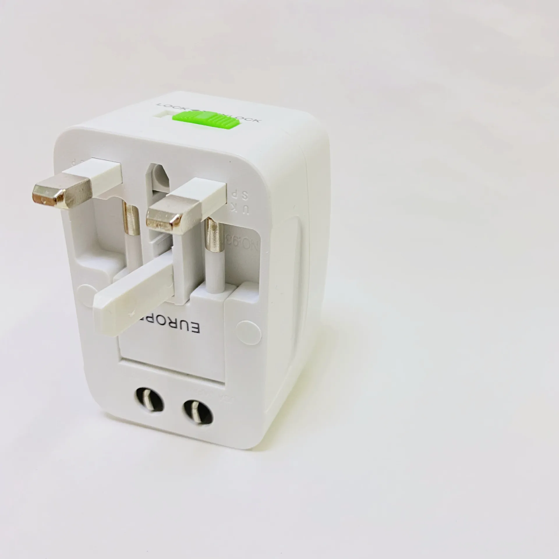 200pcs/lot All In One World Universal AC Power Converter Adapter International Travel Adaptor Plug E U US UK Extension LL