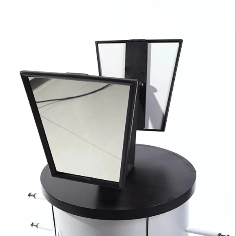 Rotating Sunglass Display Rack 44 Pairs Glass Holder Freestanding With Mirror LL