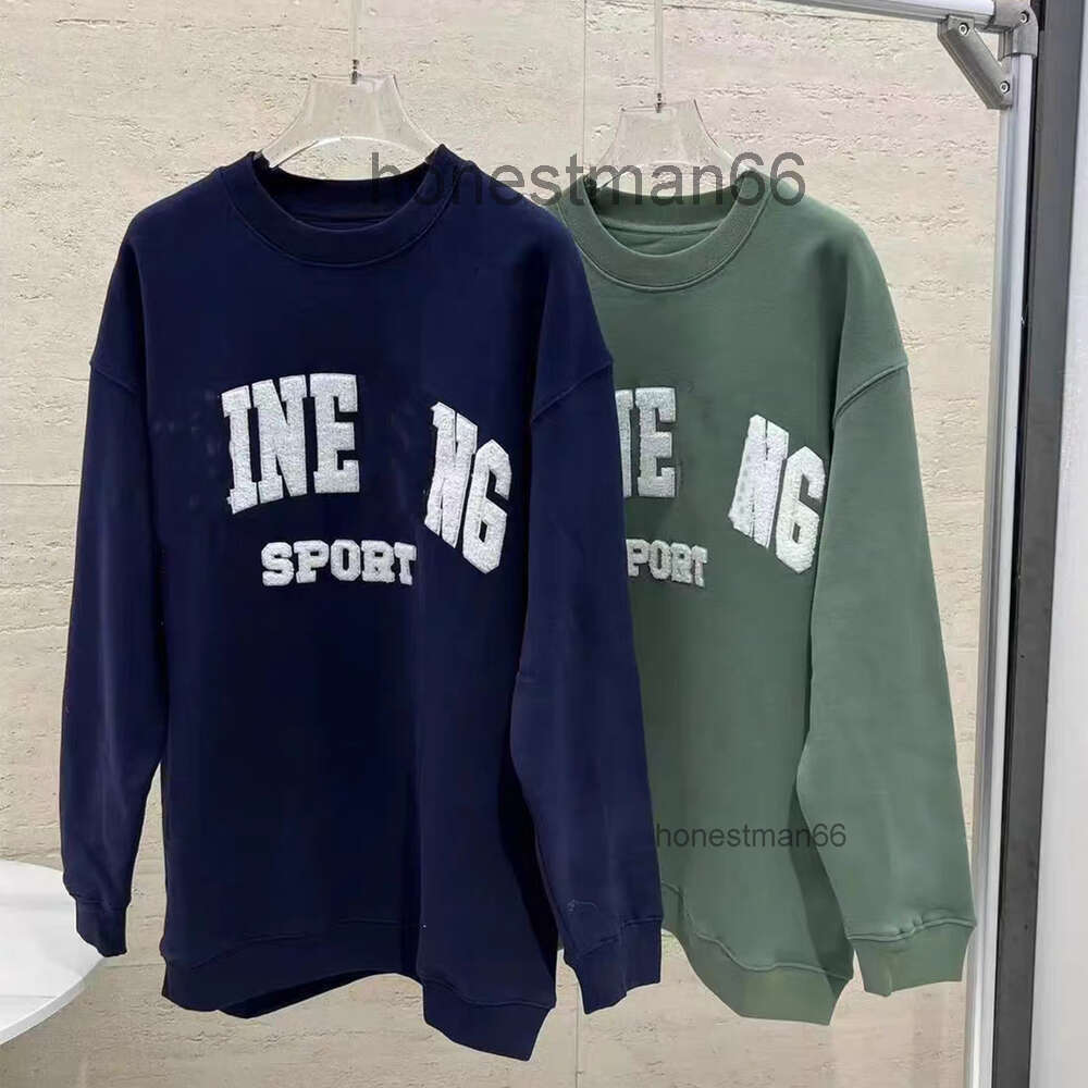 Top classique 23AW femmes Desginer sportshirt anines bings coton sweat femmes marque Logo décalque mode pull haut en coton