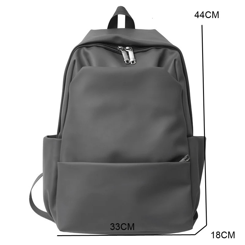 Bags Large Capacity Leather Women Men Travel Backpac High Quality BookBags Mochilas School Backpack for College Students 231219 4