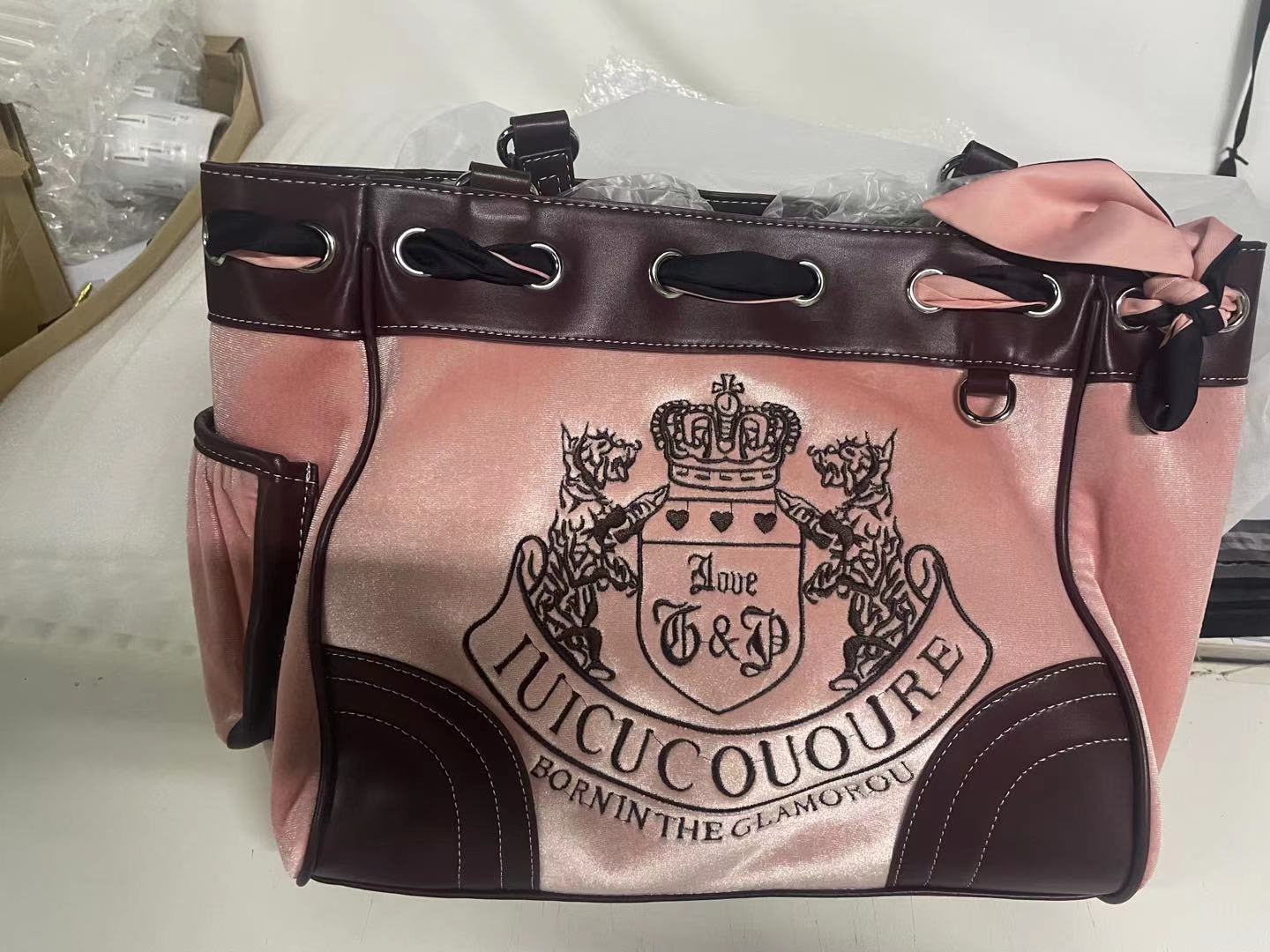 Shopping Bags Y2K Vintage Fashionable Hit Color Texture Veet Embroidery Large-Capacity Shoulder Tote Female Purse Chic Bag 230719