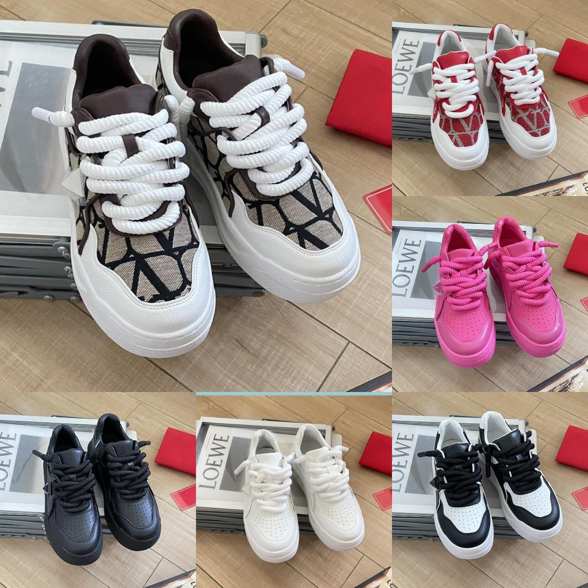 Designer one stud Winter Mens Casual Shoes Triple White Black Pink University Blue Men Women Trainers Sports Sneakers Platform Shoe Lace Up Winter 35-44