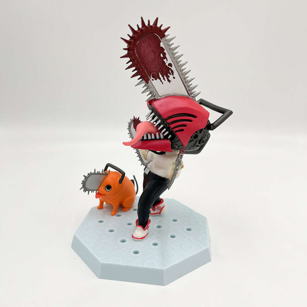 Mascot Costumes 16cm Chainsaw Man Denji Anime Figure Denji/power Action Figure 1560 Chainsaw Man Denji Figurine Adult Collectible Model Doll Toy