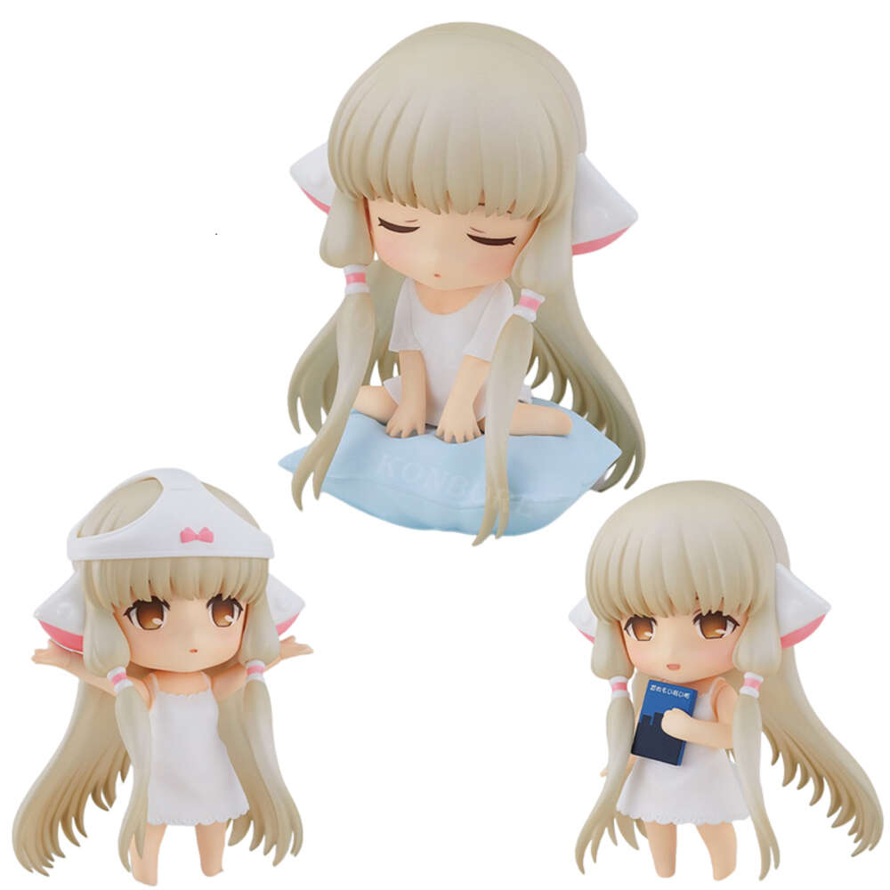 Mascot Costumes #2053 Hobby Max Chobits Chi Anime Girl Figure Chobits Action Figure Scene Ornaments Adult Collectible Statue Model Doll Toy Gift