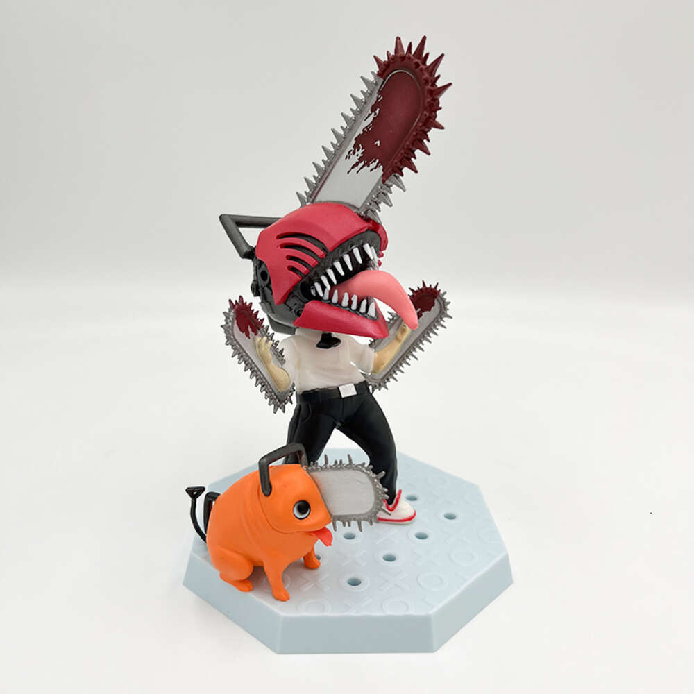 Mascot Costumes 16cm Chainsaw Man Denji Anime Figure Denji/power Action Figure 1560 Chainsaw Man Denji Figurine Adult Collectible Model Doll Toy