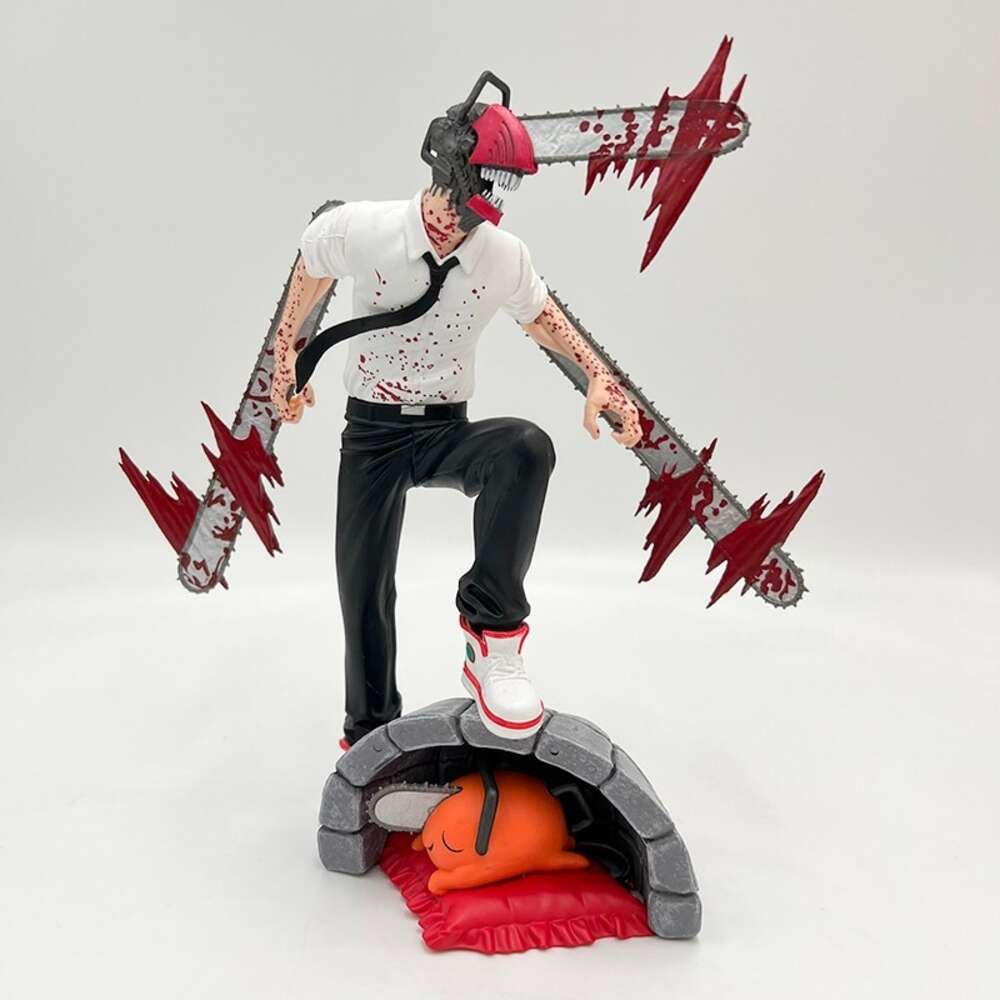Mascot Costumes 16cm Chainsaw Man Denji Anime Figure Denji/power Action Figure 1560 Chainsaw Man Denji Figurine Adult Collectible Model Doll Toy