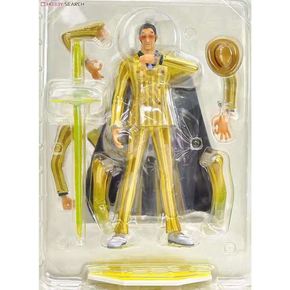 Mascot Costumes 24cm One Piece Anime Figures Pop Marine Admiral Borsalino Action Figure Pvc Collection Model Doll Ornaments Toys Gifts