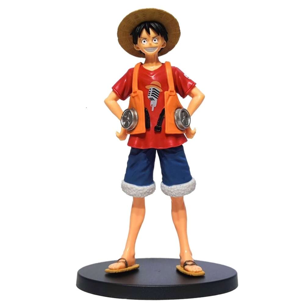 Mascot Costumes 17cm Anime Peripherals One Piece Anime Figures Monkey D. Luffy Standing Action Figure Collection Model Doll Ornaments Toys Gifts