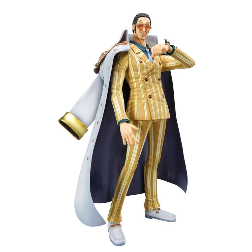 Mascot Costumes 24cm One Piece Anime Figures Pop Marine Admiral Borsalino Action Figure Pvc Collection Model Doll Ornaments Toys Gifts