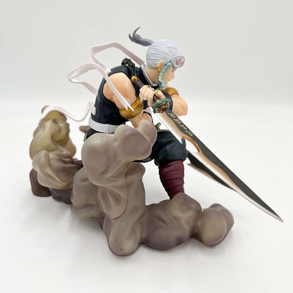 Finger Toys Finger Toys 14cm Demon Slayer Uzui Tengen Anime Figure Figuarts Zero Tengen Uzui Action Figure Kimetsu No Yaiba Figure Adult Model Doll To