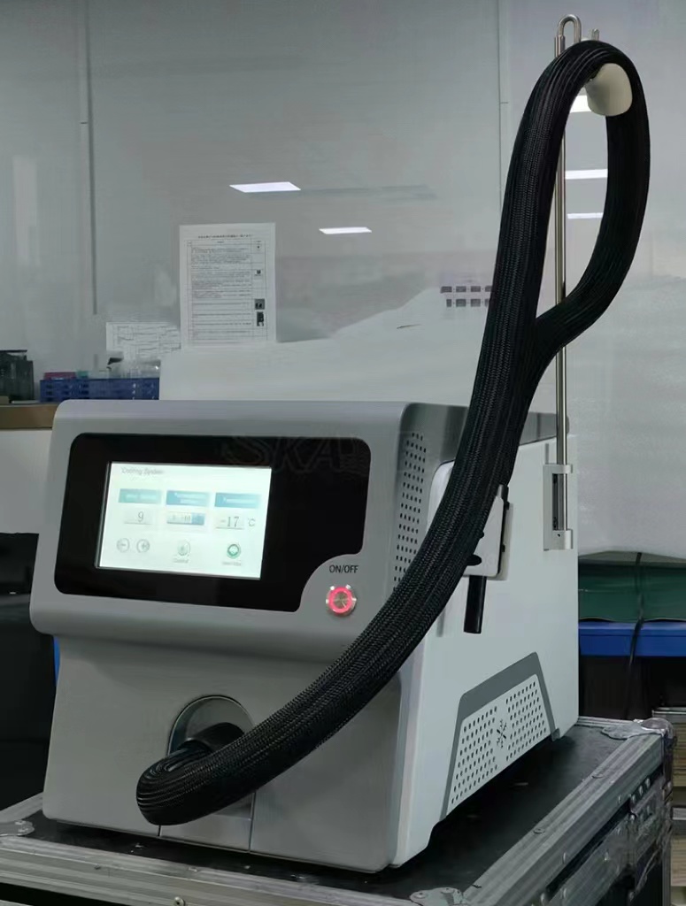 Laser Machine Air Cooler Cooling To -20 Degree Skin Temperature Cold Air Skin-Cooling Device