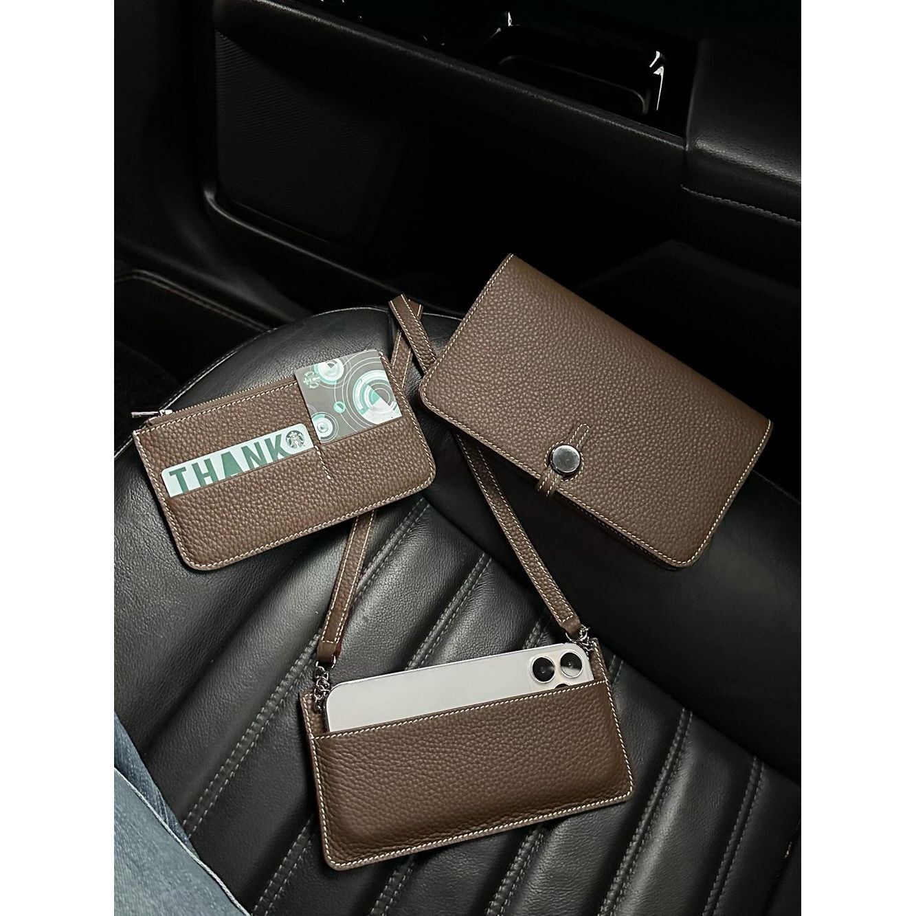 2025 new collection Handbag Passport Card Holder Women's Crossbody Bag Mobile Phone Bag Three In One Bank Card Wallet Autumn New Designer Bag Wom