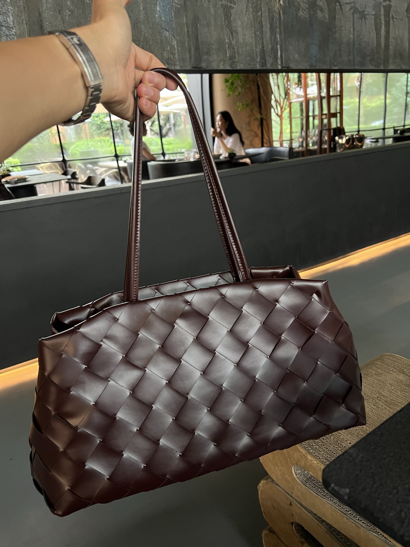 Leather Woven Women's Shoulder Bag Fashionable Large Capacity Armpit Bag Autumn New Designer Bag Niche Trend design Versatile Tote Bag Handbag