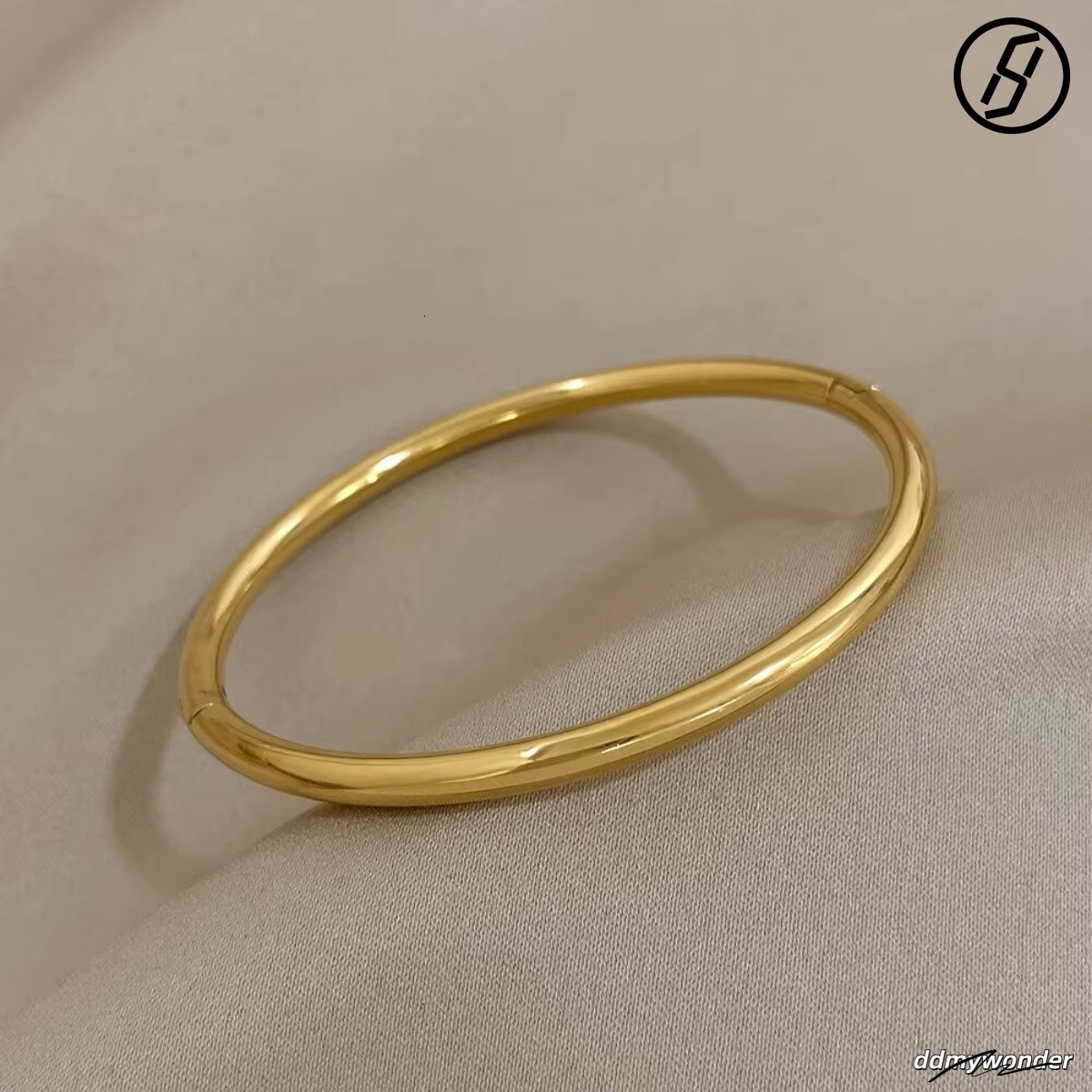 2025 New Designer Necklace For Women Original Jewelry Gold Titanium Steel Zircon Couple Light Bracelet