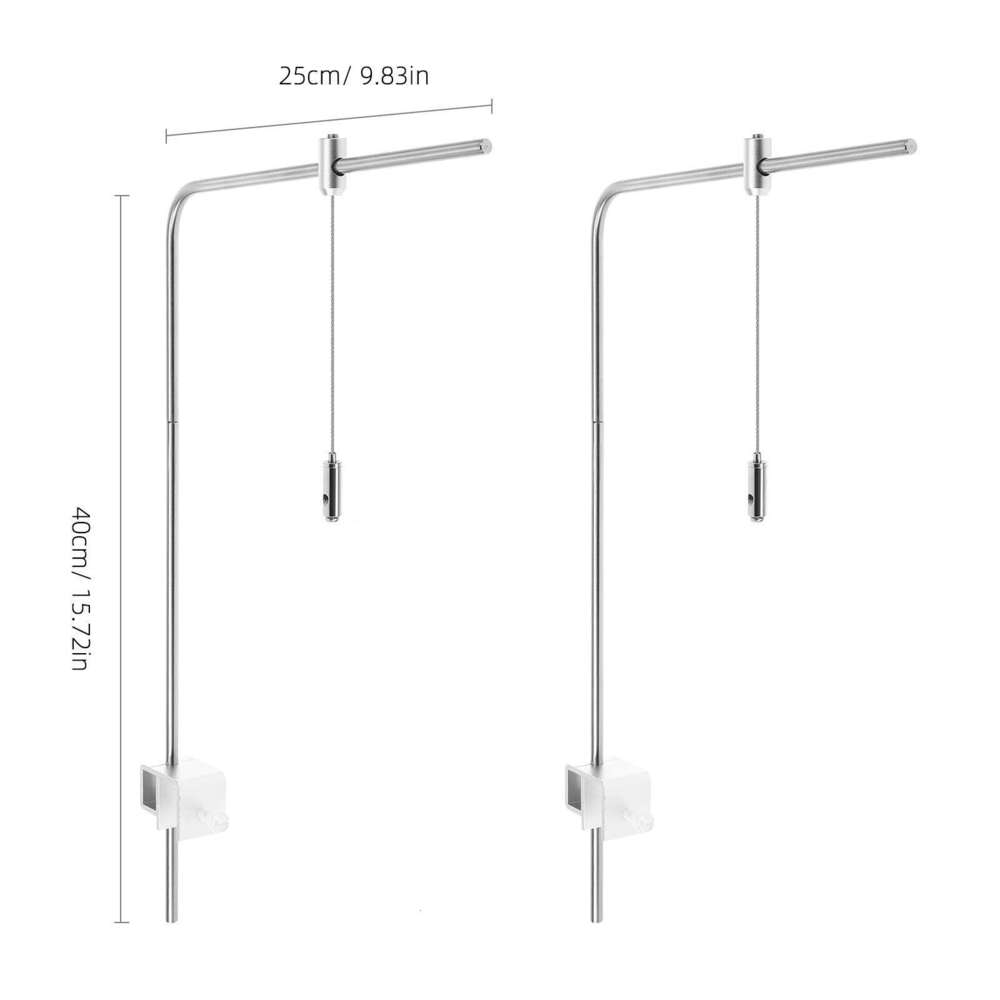 Fish Tank Supply Aquarium Light Stand Heat Lamp Aluminum Rack Hanging Bracket Marine Filter