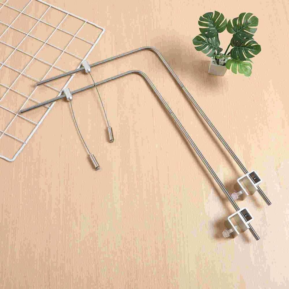 Fish Tank Supply Aquarium Light Stand Heat Lamp Aluminum Rack Hanging Bracket Marine Filter