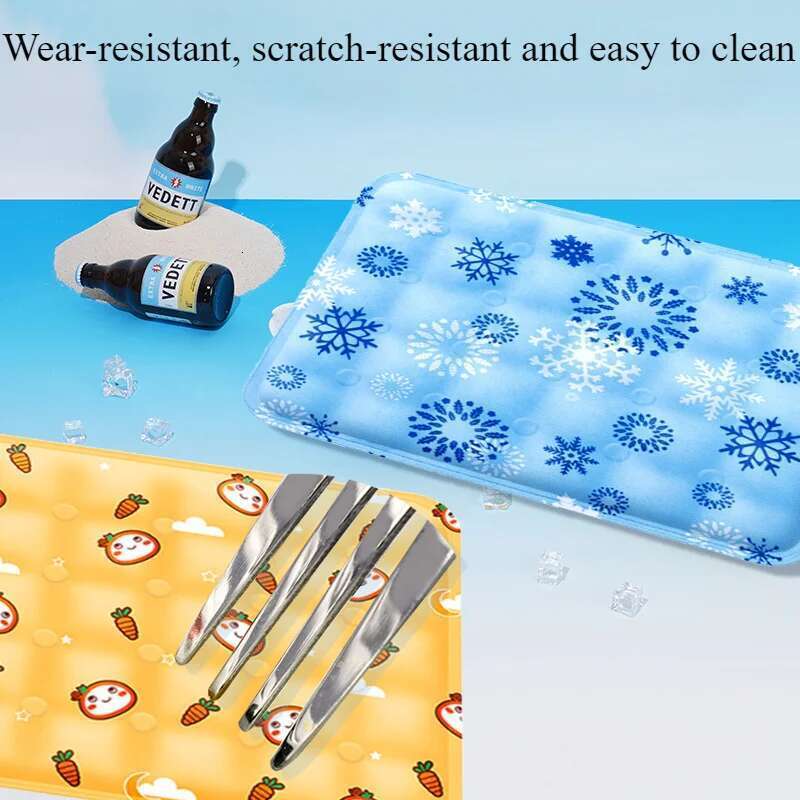 Pet Summer Dry Ice Dog Scratch-Resistant Cat Kennel Coog Mat