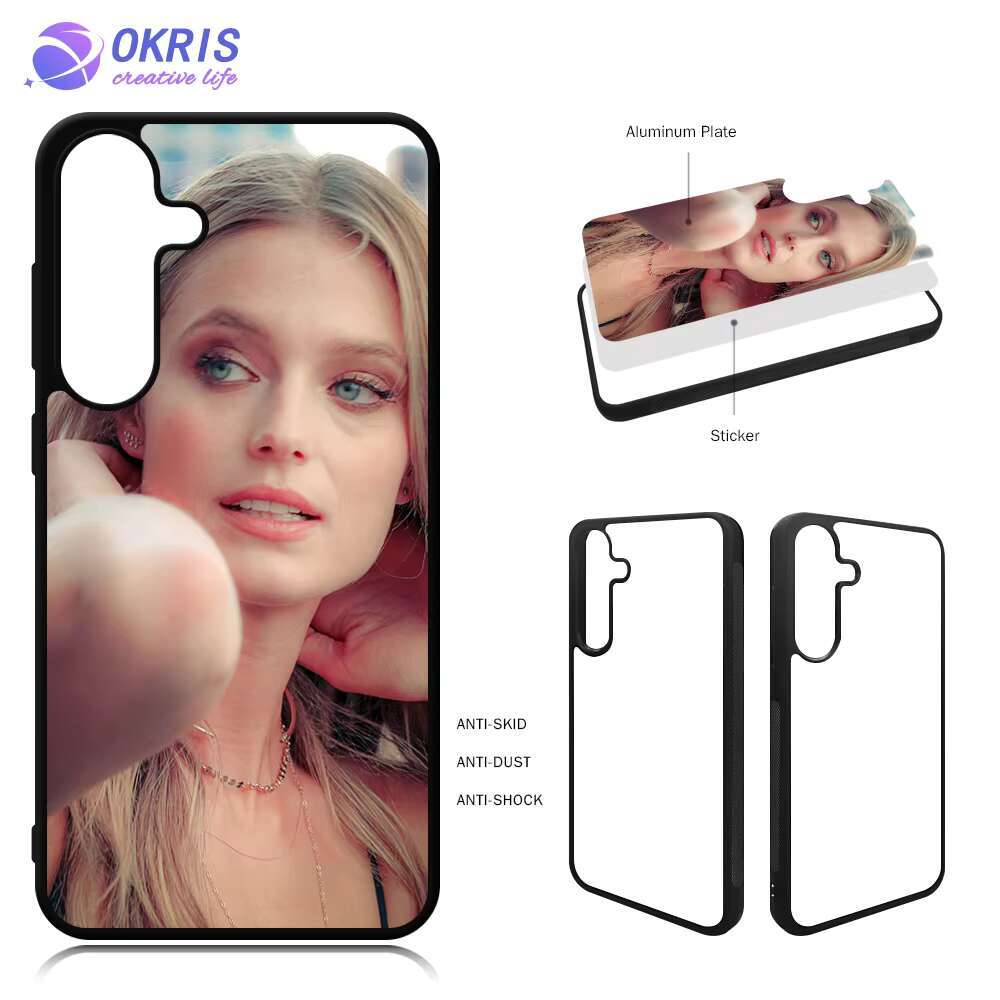 Factory Provide Blank Sublimation 2D TPU Case & Bags Galaxy S25 / DIY Mobile Phone Pouch for Samsung S24 FE