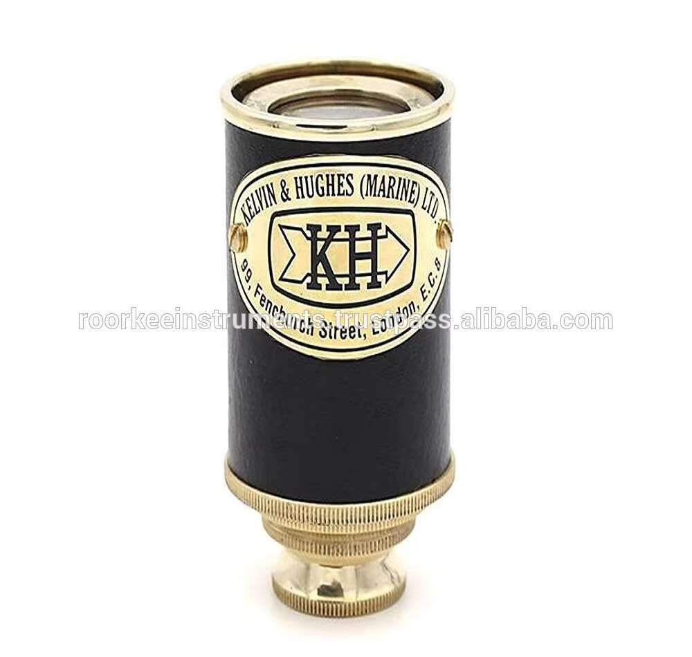 7" Spyglass Nautical Pirate Monocular Kein & Hughes Brass Telescope