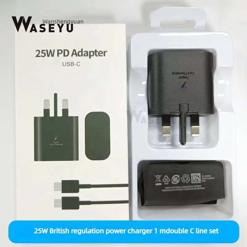 Charger 25w Pd Super Fast Charging Power Adapter for Samsung